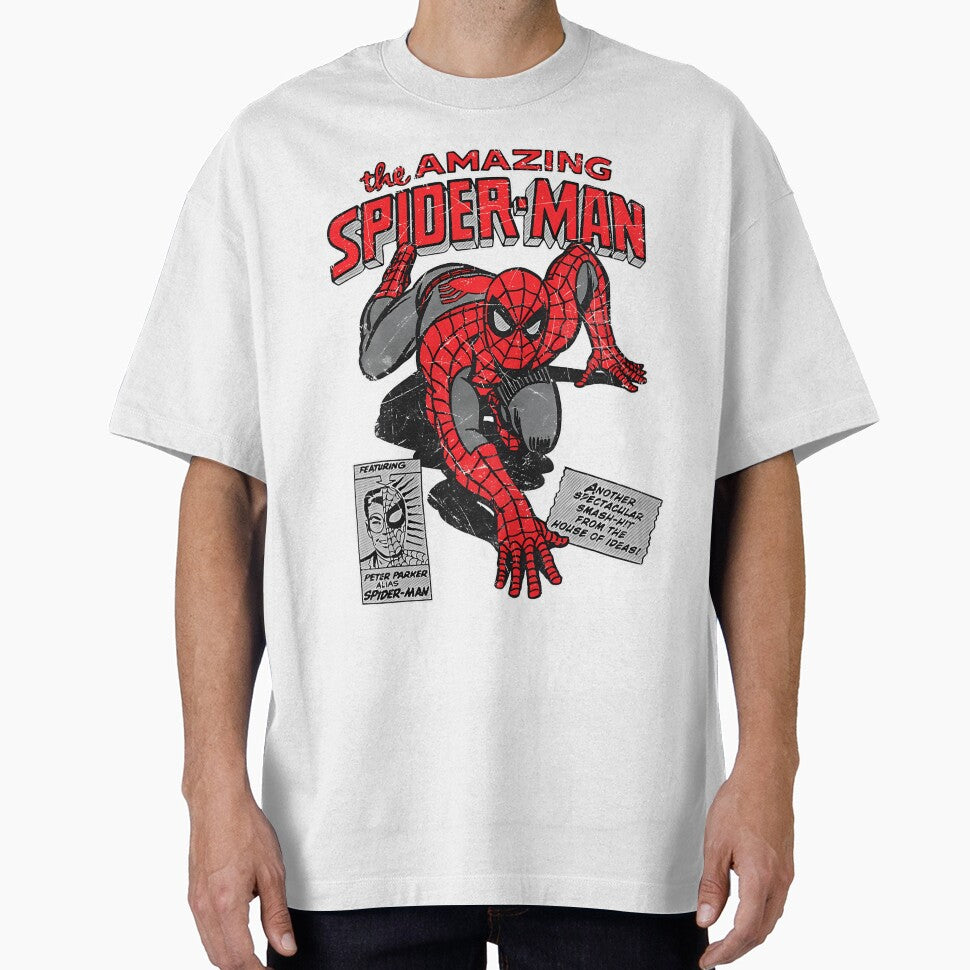 Amazing Web Hero Vintage Comic Style Action Superhero Retro