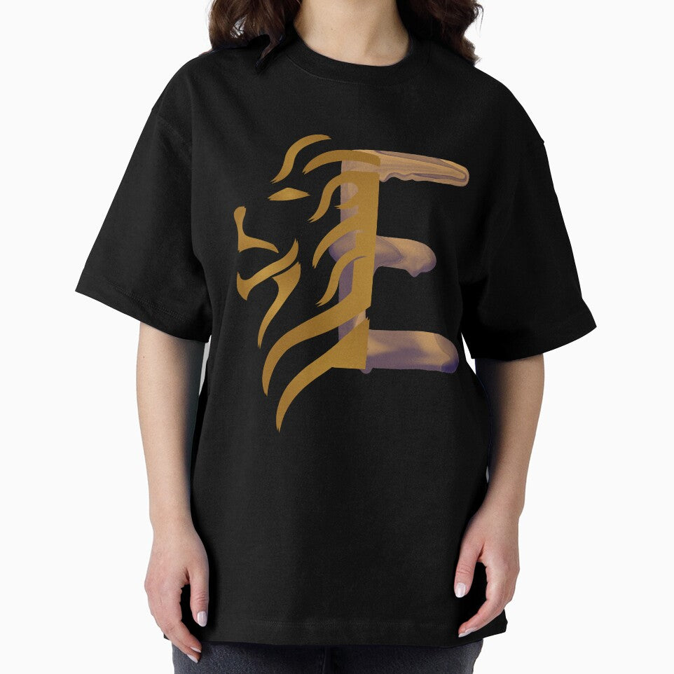 Letters E lion