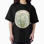 Art Nouveau Inspired Blooming Spring Snowdrops