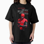 Always Ready For Any Situation Superhero Spider Action graphic Sticker