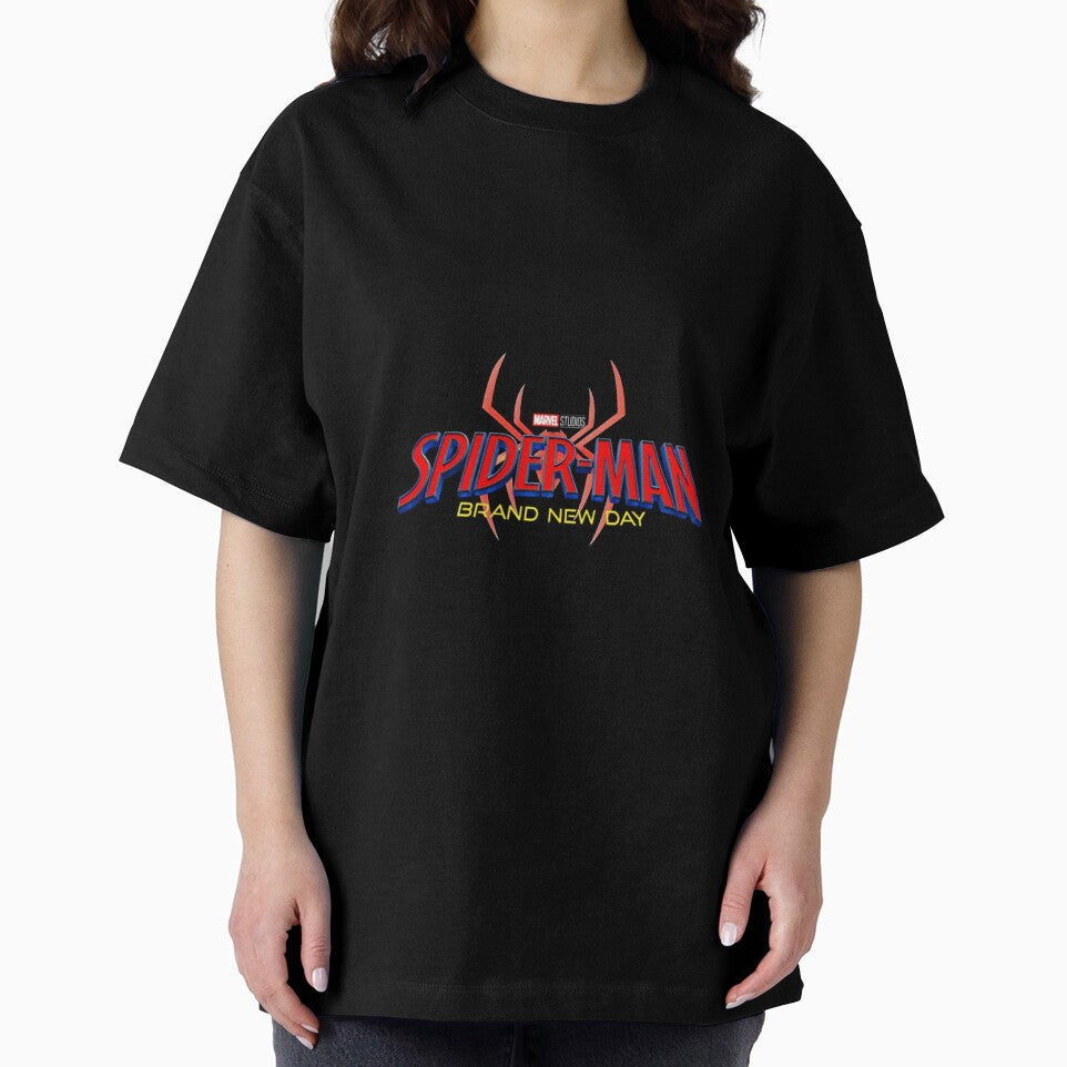 Spider-Man Brand New Day Inspired Logo Art | Superhero Comic Typography | Spider Symbol Fan Design
