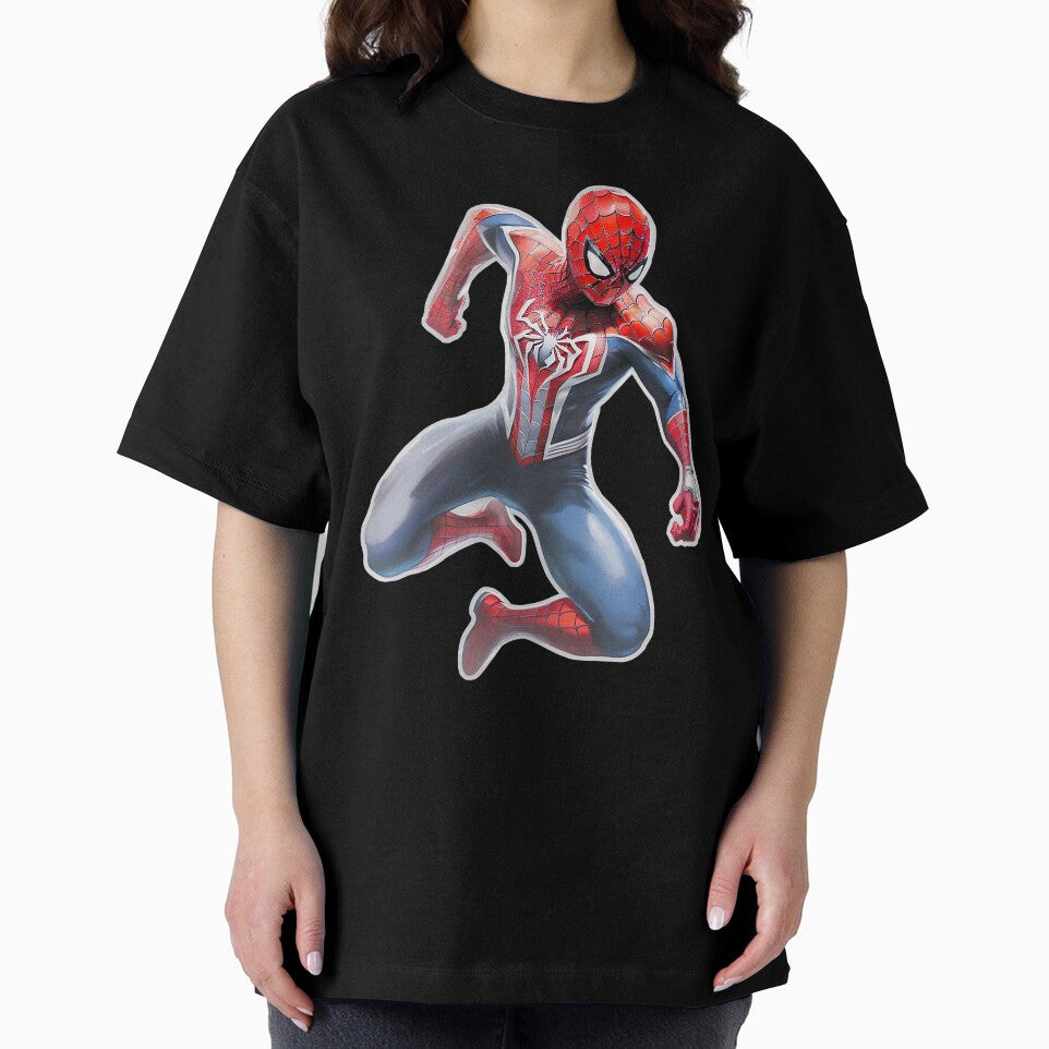 Spidey Jump White Background