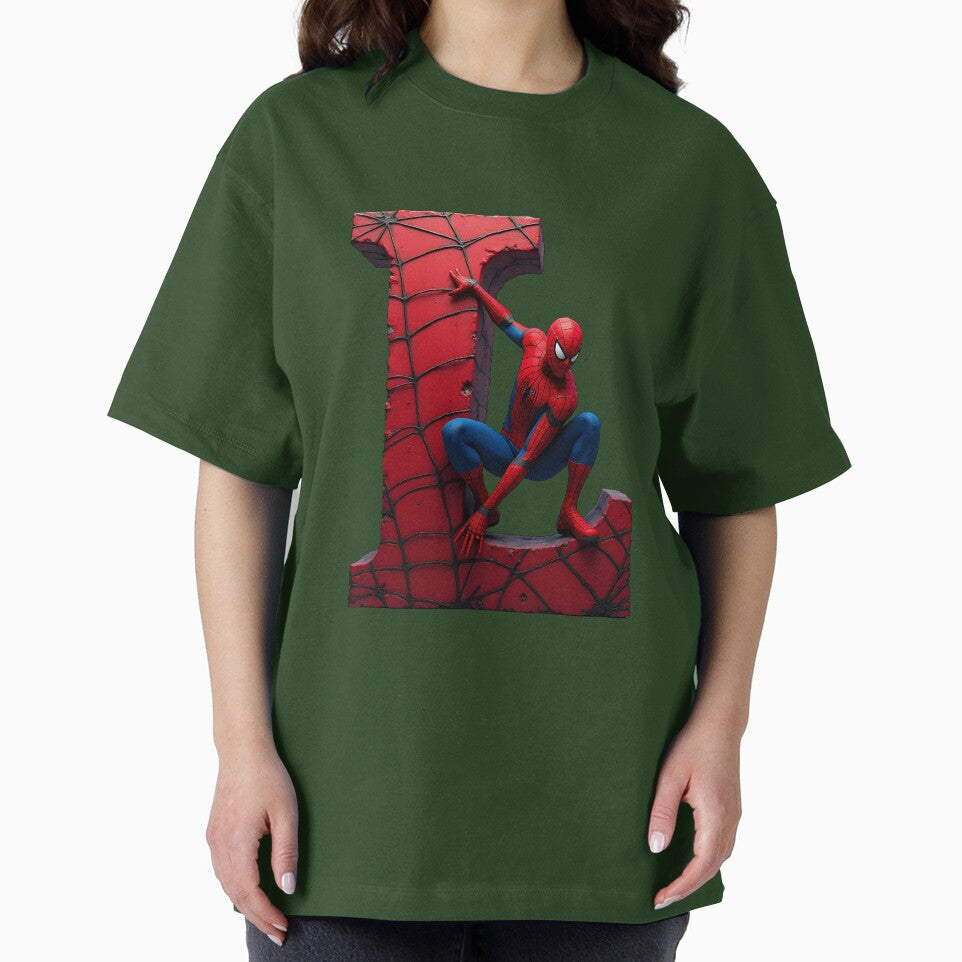 Spiderman Monogram Letter L