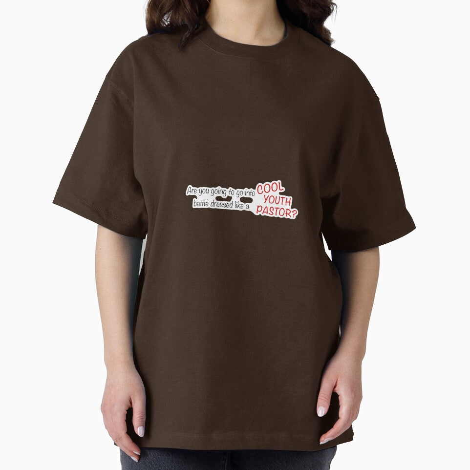 Are you going to go into battle dressed like a cool you pastor?