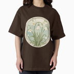 Art Nouveau Inspired Blooming Spring Snowdrops