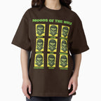 The Many Moods of the Hulk Funny Angry Superhero Mood Chart Parody Shirt