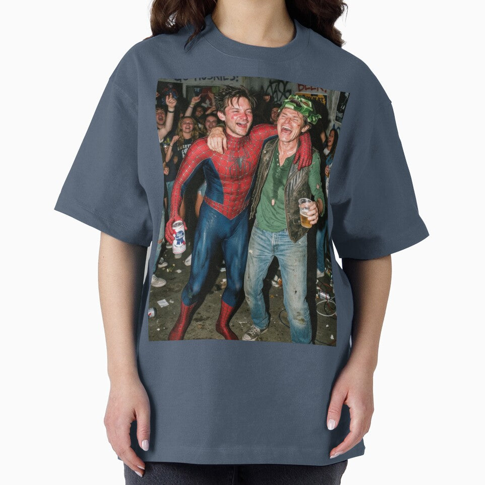 Spider-Man & Green Goblin's Wild Night - Candid Paparazzi Party Photo