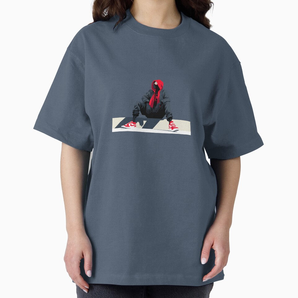 Urban Spider Hoodie Style Streetwear Graphic | Minimal Superhero Aesthetic Red Black Sneaker Outfit
