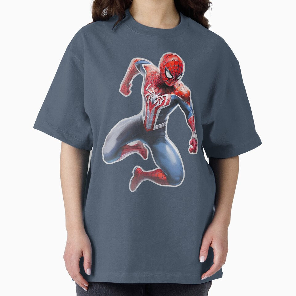 Spidey Jump White Background