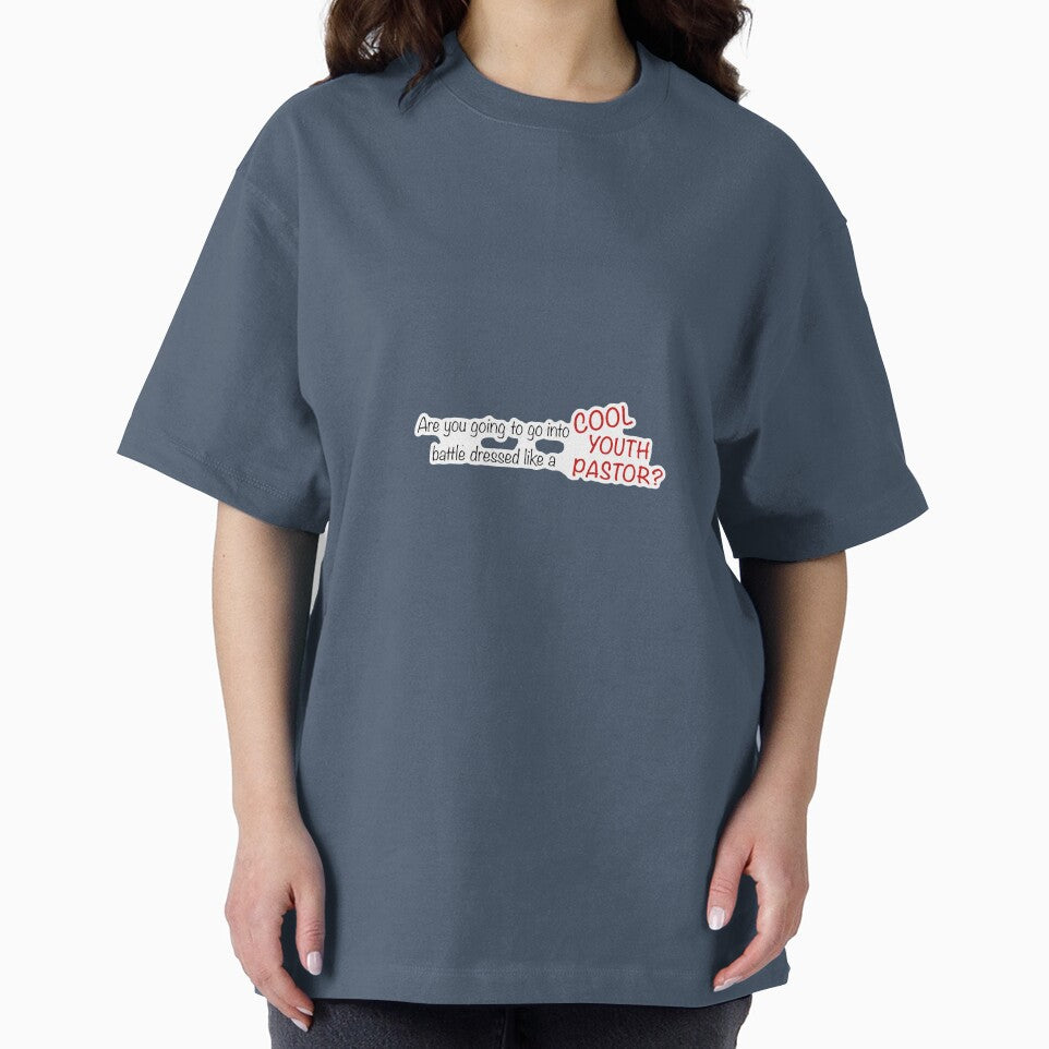 Are you going to go into battle dressed like a cool you pastor?