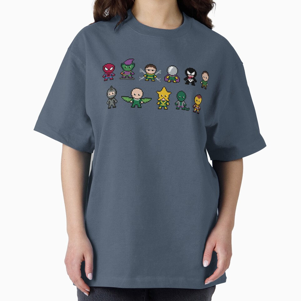 Pixel Characters - Superhero & Villains