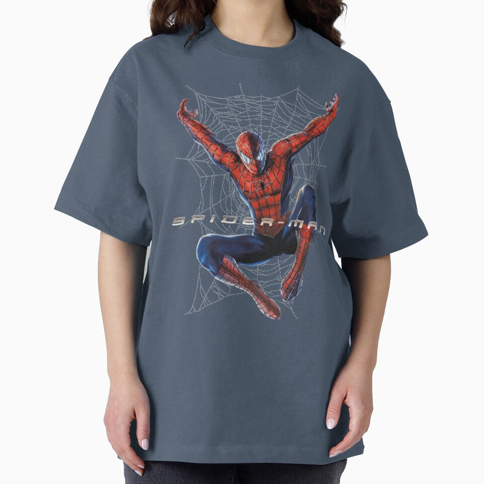 Web Hero Red Blue Spider Action Comic Design
