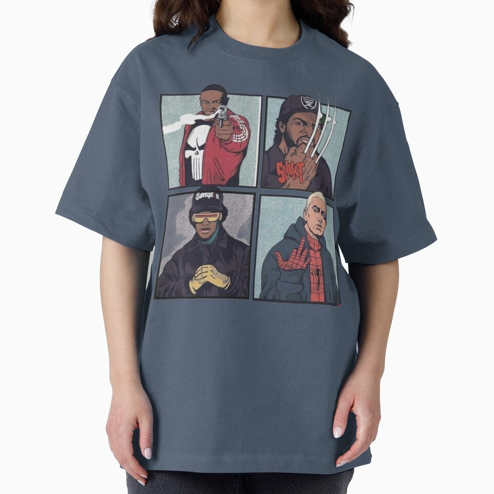 Hip Hop Legends x Comic Heroes Pop Art