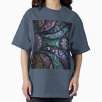 Abstract Boho Mandala Mosaic Pattern
