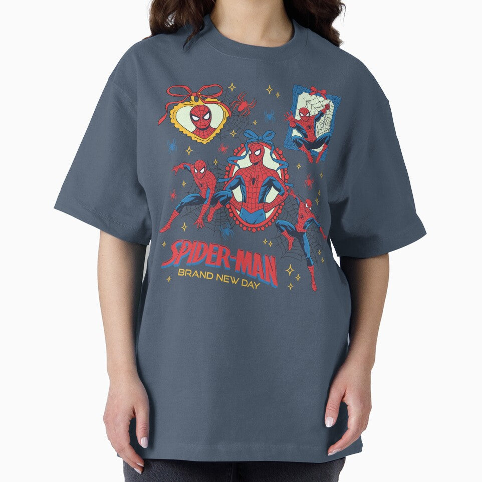 Dynamic Web Swinging Hero In Vintage Comic Style Art