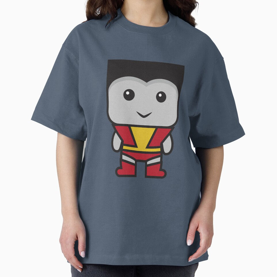 Cute Colossus X-Men Chibi Sticker | Marvel Superhero Cartoon Character