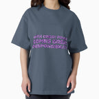 "With Great Power Comes Great Responsibilty" Inspirational Quote Purple Triangular Mosaic Design