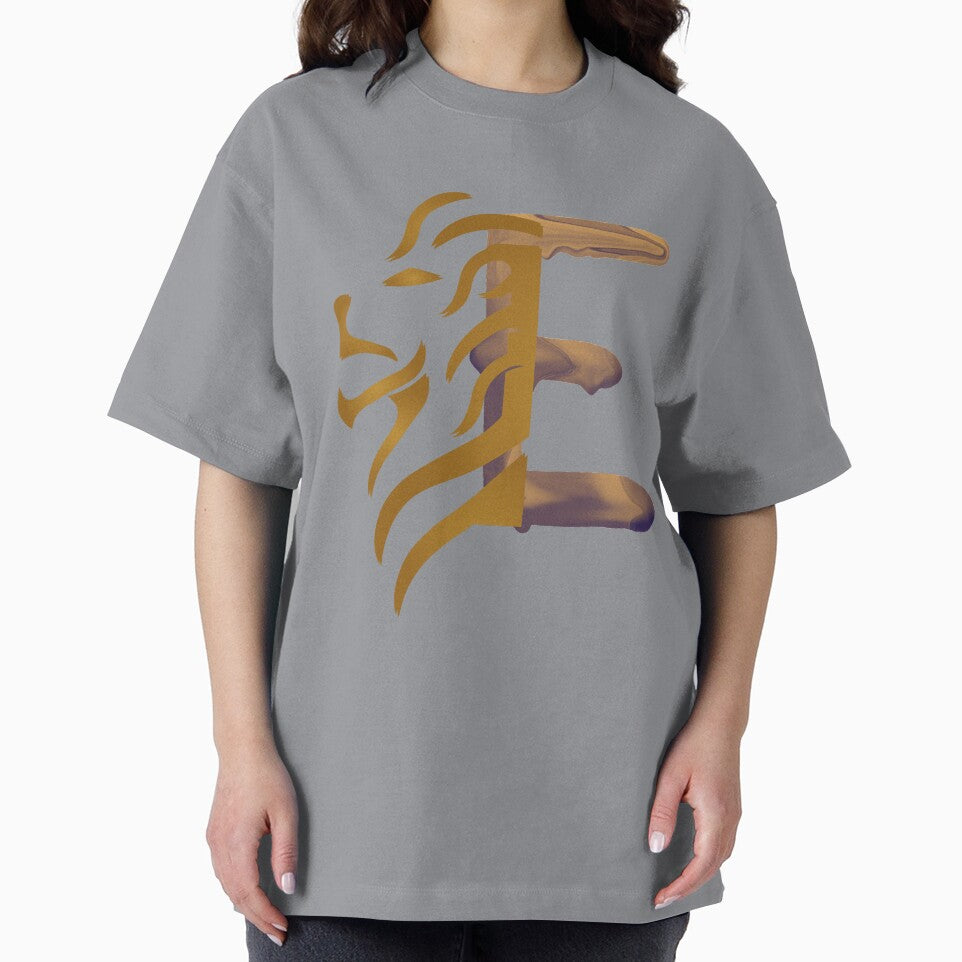 Letters E lion