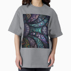 Abstract Boho Mandala Mosaic Pattern