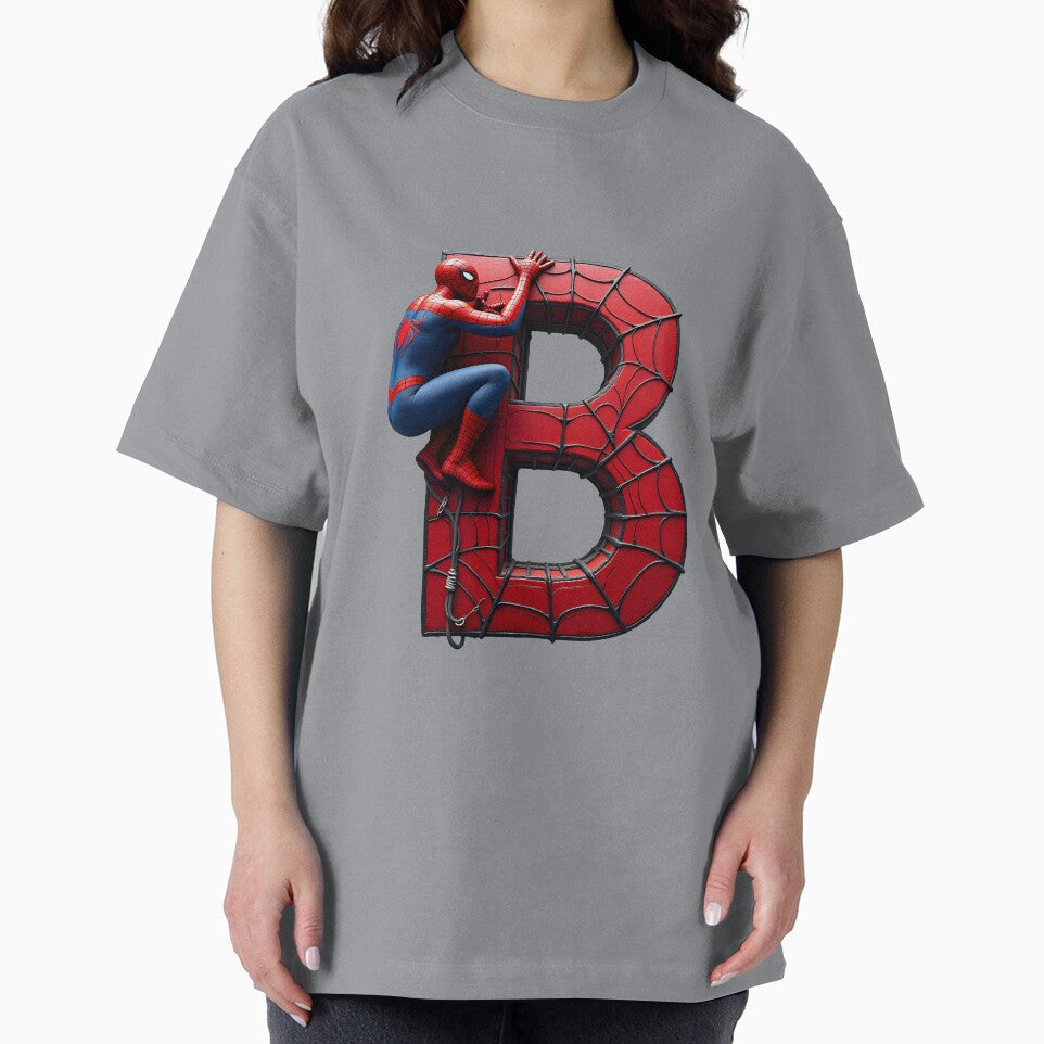 Spiderman Monogram Letter B