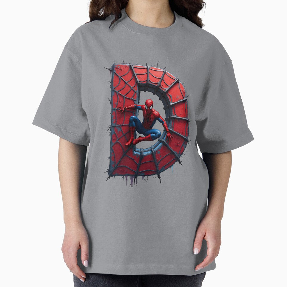 Spiderman Monogram Letter D