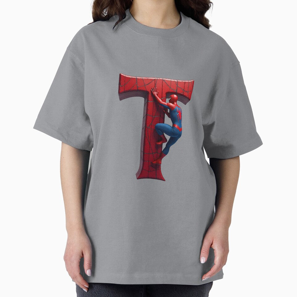 Spiderman Monogram Letter T