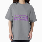 "With Great Power Comes Great Responsibilty" Inspirational Quote Purple Triangular Mosaic Design