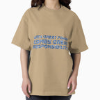 "With Great Power Comes Great Responsibilty" Inspirational Quote Blue Triangular Mosaic Design