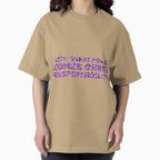 "With Great Power Comes Great Responsibilty" Inspirational Quote Purple Triangular Mosaic Design
