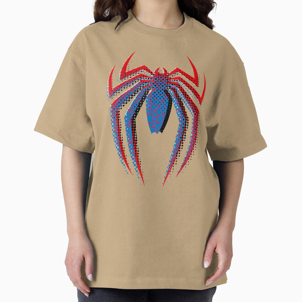 Spider Guy Dot Build Up Logo