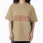 "With Great Power Comes Great Responsibilty" Inspirational Quote Red Triangular Mosaic Design