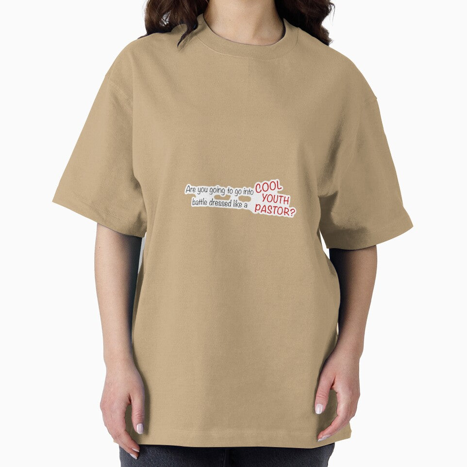 Are you going to go into battle dressed like a cool you pastor?