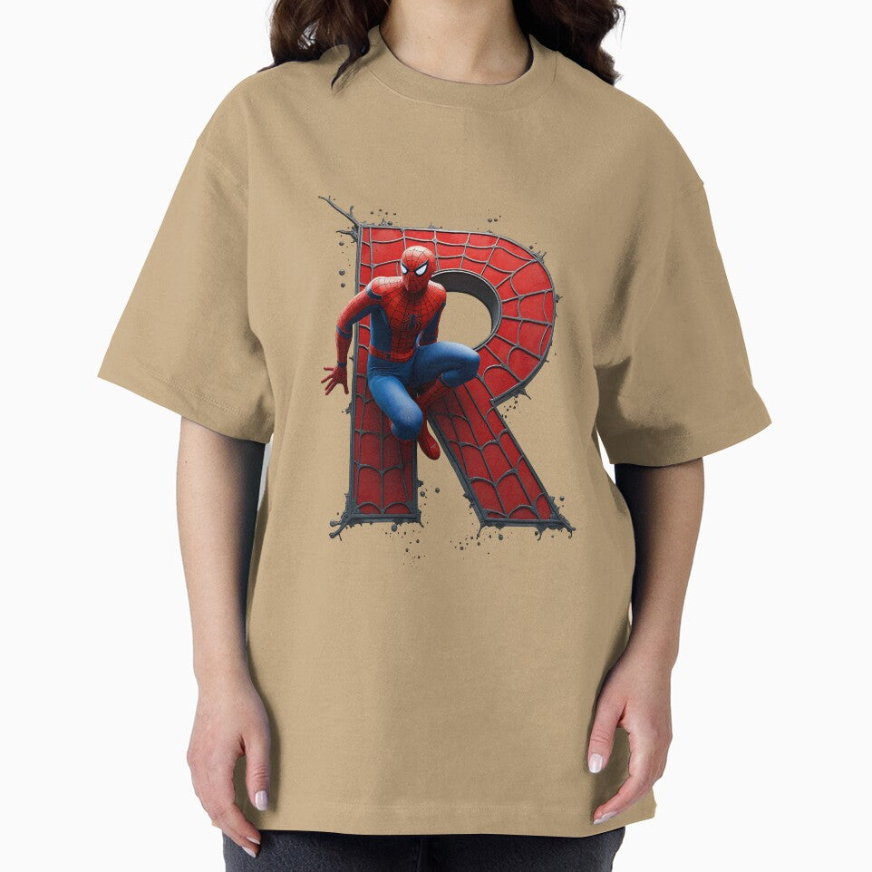 Spiderman Monogram Letter R