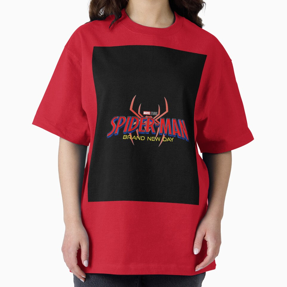 Spider-Man Brand New Day Inspired Logo Art | Superhero Comic Typography | Spider Symbol Fan Design