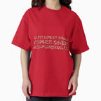 "With Great Power Comes Great Responsibilty" Inspirational Quote Red Triangular Mosaic Design