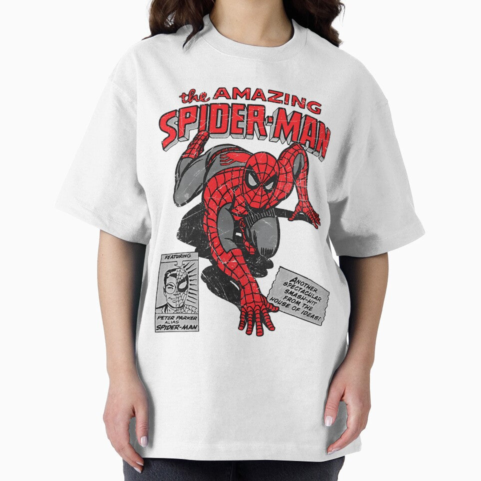 Amazing Web Hero Vintage Comic Style Action Superhero Retro