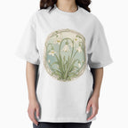 Art Nouveau Inspired Blooming Spring Snowdrops