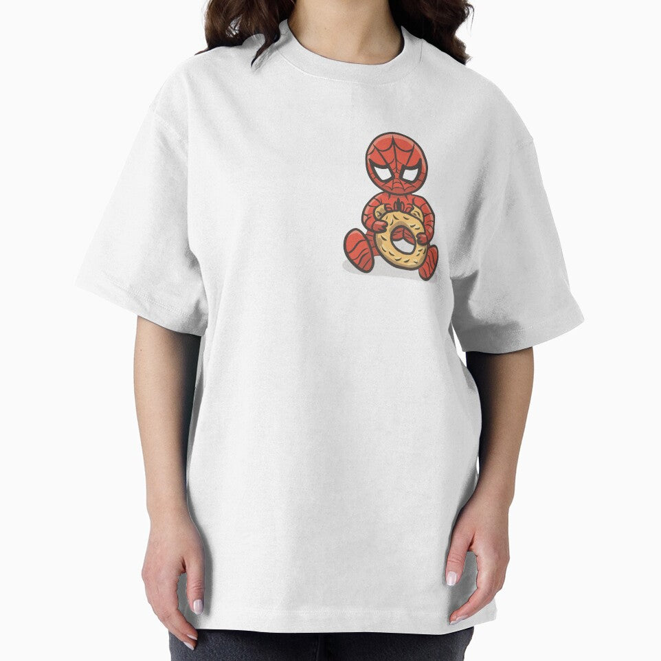 Baby Spider Bagel Break - Trendy Hilarious Comic Spider Art Eating Food Meme Cartoon Costume