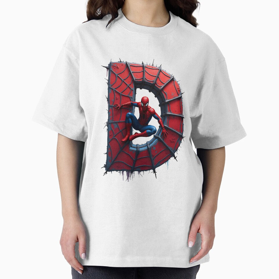 Spiderman Monogram Letter D