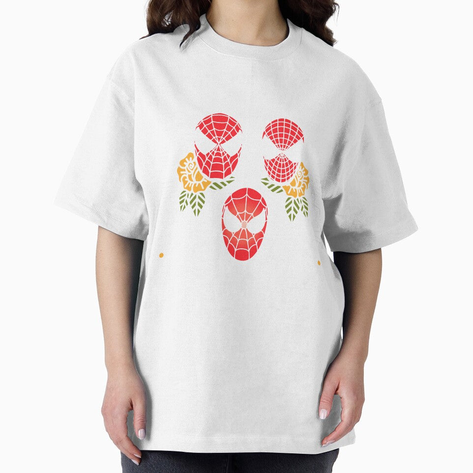 With Great Power Comes Great Responsibility Spider Floral Man