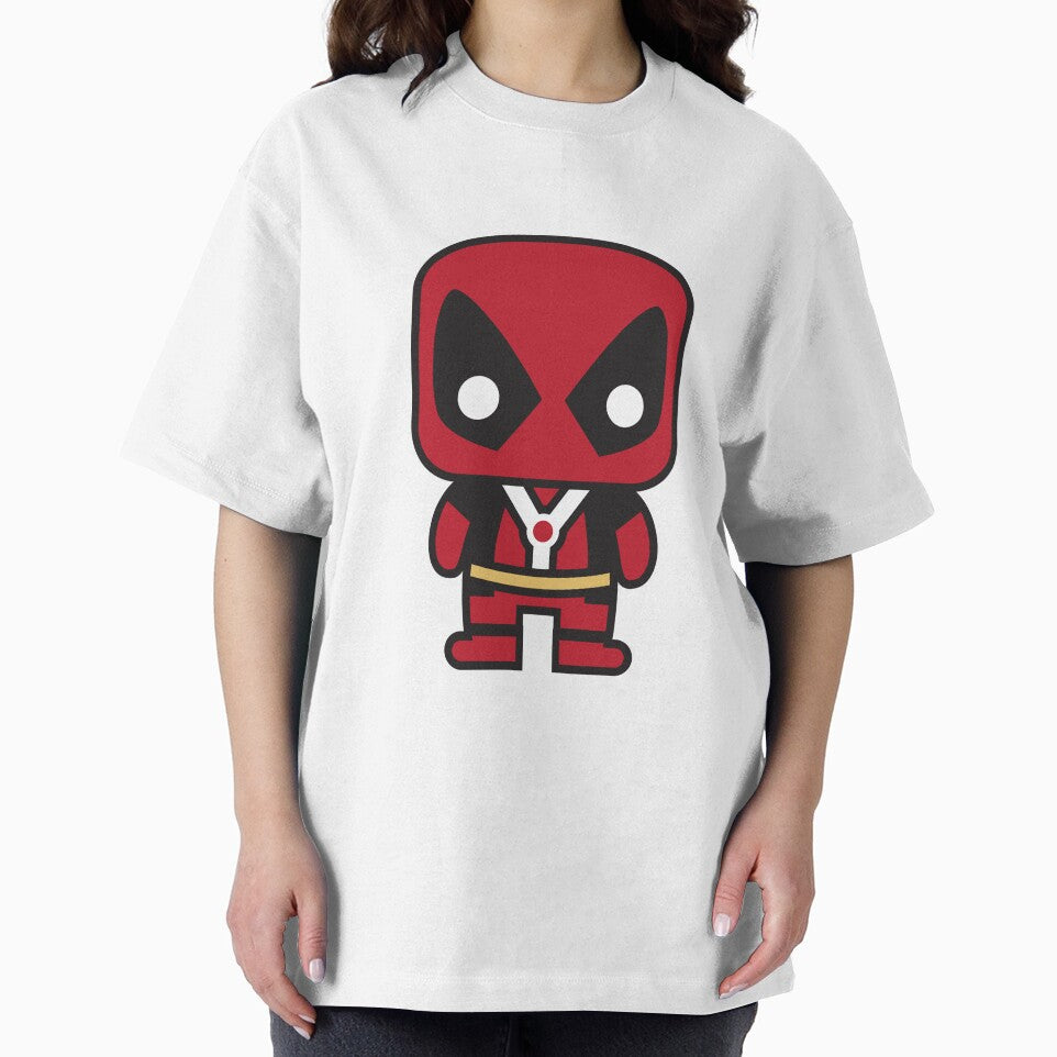Cute Anti Hero Chibi ¨C Kawaii Masked Mercenary Cartoon | Funny Superhero Style Design