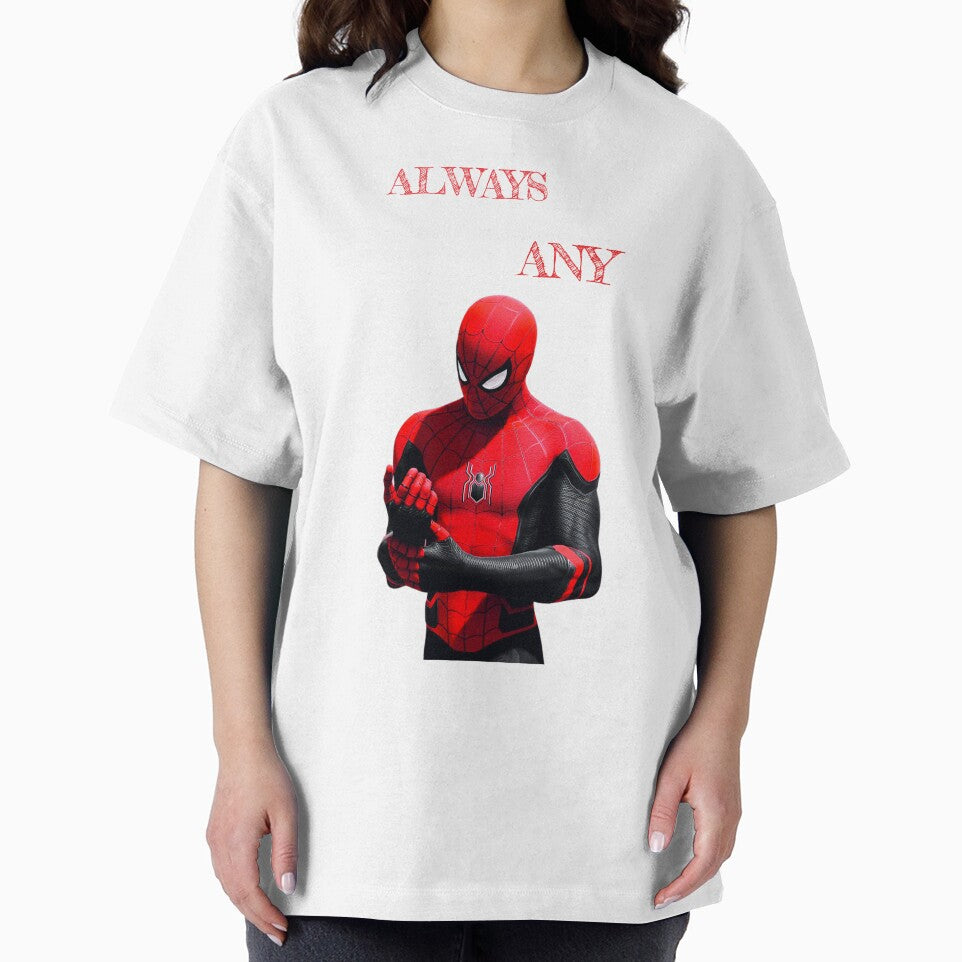 Always Ready For Any Situation Superhero Spider Action graphic Sticker