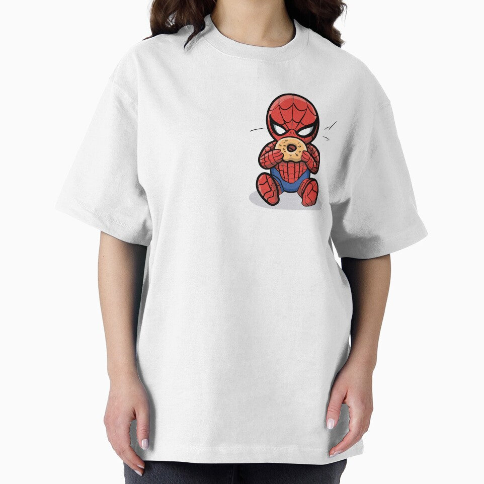 Baby Spider Bagel Break - Trendy Hilarious Comic Spider Art Eating Food Meme Cartoon Costume